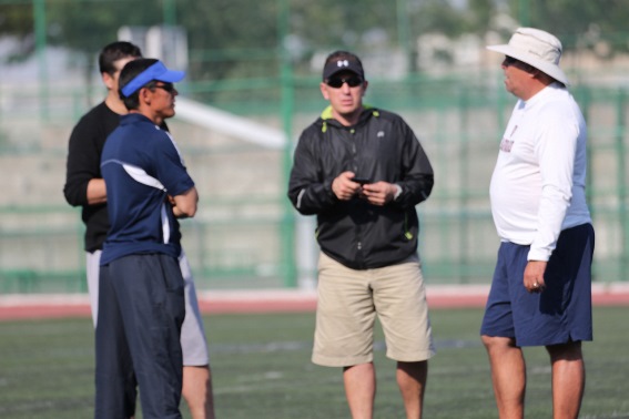 Staff de coacheo de la Selección Nacional Universitaria