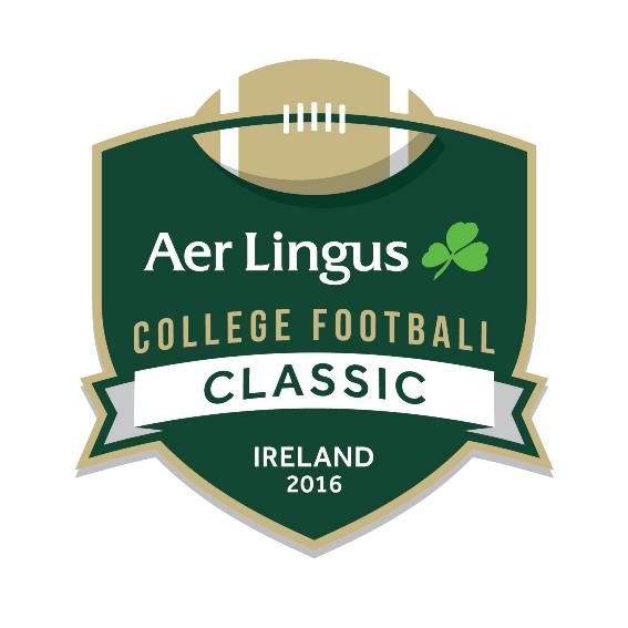 Logotipo del evento Aer Lingus College Football Classic 2016