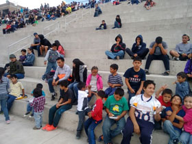 Convivencia de la UABC con los niños de Tijuana