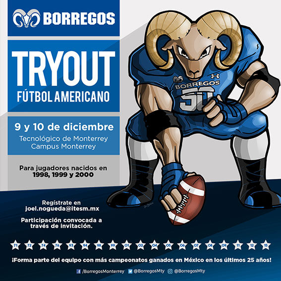 Try Out Borregos Monterrey