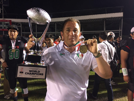 El HC Horacio García dirigirá su tercer Campeonato Mundial Universitario