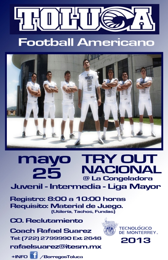 Tryout Borregos Toluca 2013