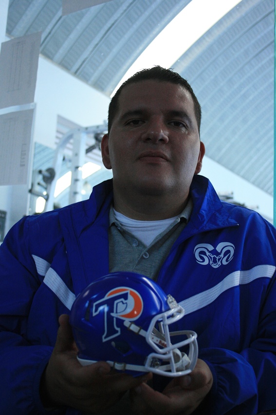 Fernando Ruiz Laguna coach Línea Ofensiva Borregos Puebla