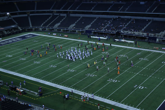 Bailables mexicanos al medio tiempo en el Cowboys Stadium