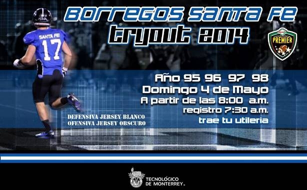 Tryout Nacional Borregos Santa Fe 2014
