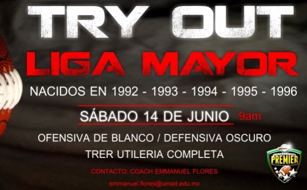 Try Out Tigres Blancos Universidad Madero