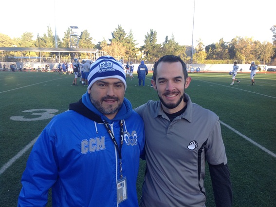 Coach Armando Llerena (izq) y Manolo Trillo (der.)