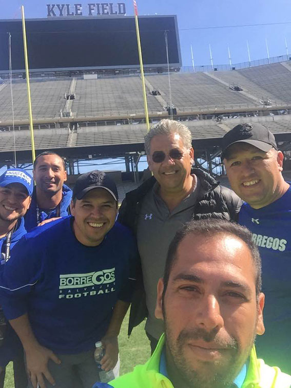 Coaches de Borregos Monterrey en Texas